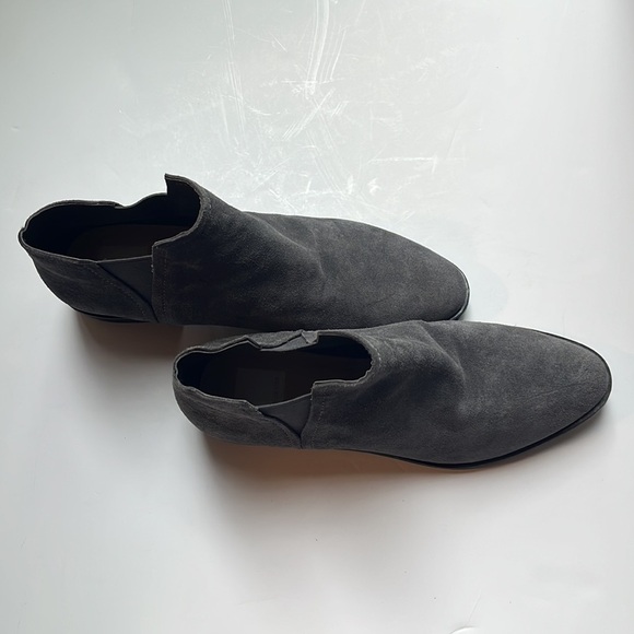 Tarah Gray Suede Dolce Vita Western Ankle Boots Women’s 9.5 - Picture 5 of 13